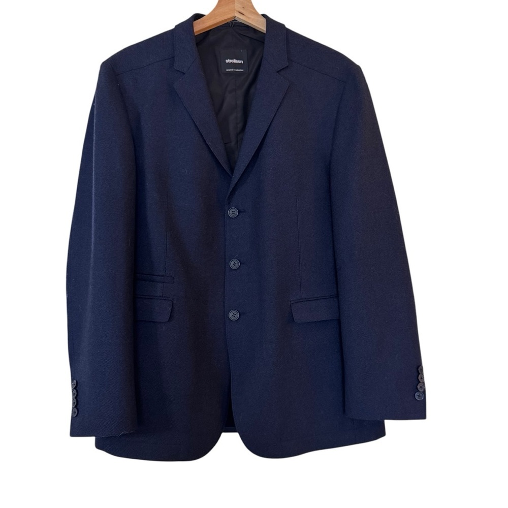 Strellson Vilos Blazer Navy Blue Jacket from Switzerland